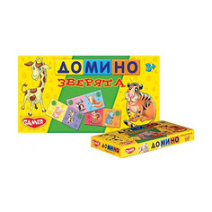 Настольная игра "Домино Зверята" Dream makers