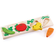 Деревянная рамка-вкладыш Томик "Овощи"