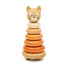 Деревянная пирамидка Томик "Котенок"