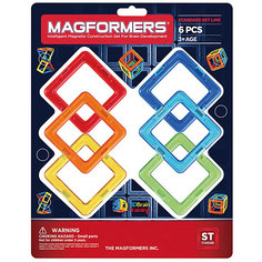 Магнитный конструктор Magformers "Квадраты 6"