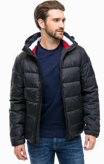 Пуховик со съемным капюшоном Hilfiger Denim