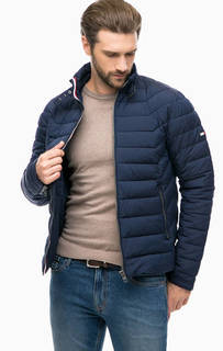 Синяя куртка с карманами Hilfiger Denim