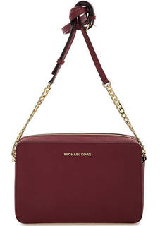 Сумка через плечо из сафьяновой кожи Michael Michael Kors