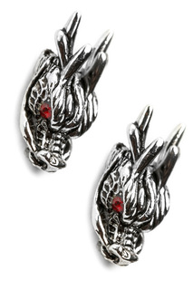 Серьги "Дракон" ZAXA HADID
