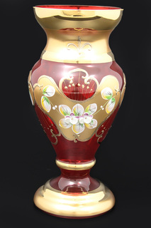 Ваза "Лепка гранат" Bohemia