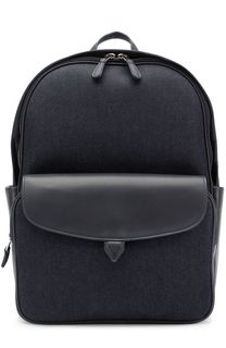 Текстильный рюкзак с кожаной отделкой Loro Piana