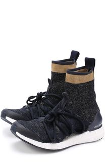 Высокие текстильные кроссовки Ultra Boost Adidas by Stella McCartney
