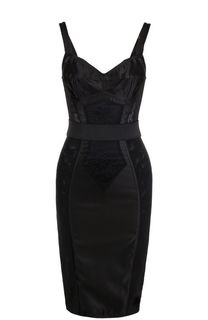 Платье-футляр с широкими лямками Dolce &amp; Gabbana