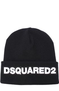 Шерстяная шапка бини Dsquared2