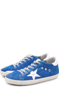 Текстильные кеды SuperStar с аппликацией Golden Goose Deluxe Brand
