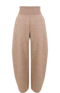 Шерстяные брюки с завышенной талией Stella McCartney