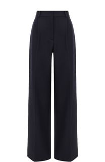 Расклешенные шерстяные брюки со стрелками Victoria Beckham