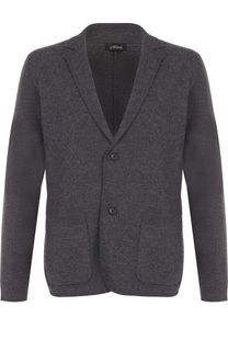 Однобортный шерстяной пиджак Z Zegna