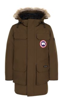 Пуховая парка Citadel с меховой отделкой капюшона Canada Goose