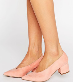 Туфли на каблуке с острым носом ASOS SWIPE - Розовый
