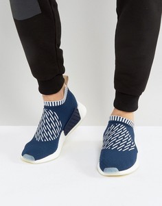 Темно-синие кроссовки adidas Originals NMD_CS2 PK BA7189 - Темно-синий