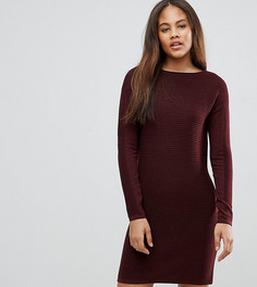 Фактурное платье-джемпер ASOS TALL - Красный