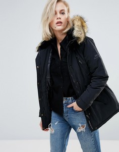 Парка с искусственным мехом Pepe Jeans Olympia - Черный