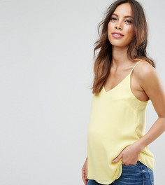 Трикотажный топ для беременных ASOS Maternity - Желтый