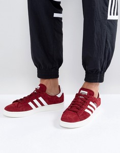 Красные кроссовки adidas Originals Campus BZ0087 - Красный