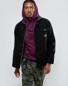 Куртка с вельветовым воротником Poler Hole Mole - Черный