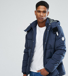Стеганая парка со съемным капюшоном Jack &amp; Jones Originals - Темно-синий