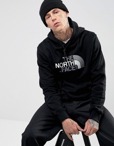 Черный худи с большим логотипом The North Face Drew Peak - Черный