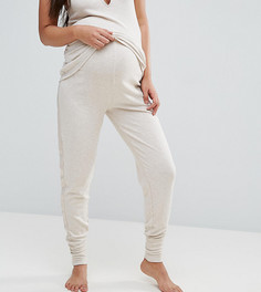 Трикотажные пижамные джоггеры New Look Maternity - Бежевый
