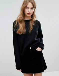 Длинный джемпер New Look - Черный