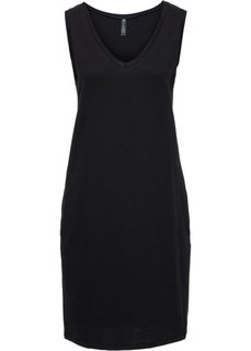 Трикотажное платье (черный) Bonprix