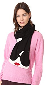 alice + olivia Geri Stace Face Scarf