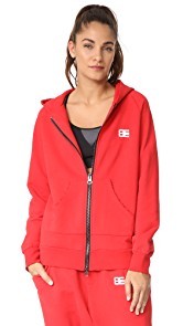 Baja East Bye Felicia Zip Up Hoodie