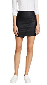 David Lerner Asymmetrical Wrap Skirt