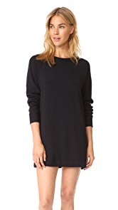 Enza Costa Brushed Fleece Dress