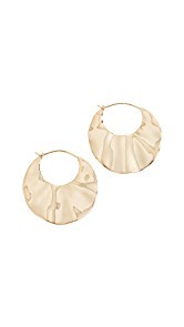 Gorjana Chloe Crescent Hoop Earrings