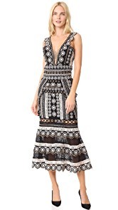 Jonathan Simkhai Gladiator Trumpet Dress