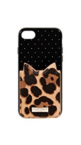 Kate Spade New York Leopard Adhesive Phone Pocket