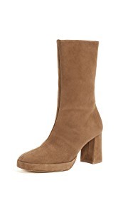 Miista Carlota Suede Booties