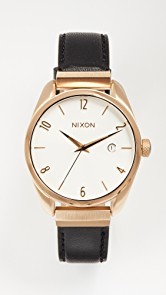 Nixon Bullet Leather Watch