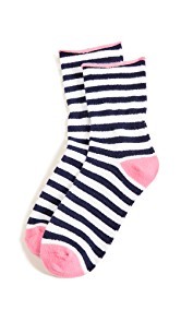 Plush Thin Rolled Fleece Socks