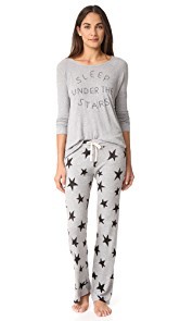 SUNDRY Sleep Under The Stars PJ Set