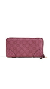 What Goes Around Comes Around Gucci Bree Guccissima Zip Wallet (Previously Owned)