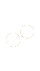 Zoe Chicco 14k Gold X-Large Hoop Earrings