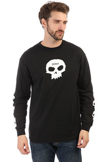 Лонгслив детский Zero Skull Black