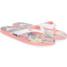 Шлепанцы детские Roxy Rg Tahiti V Peach Parfait/Sea