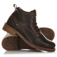 Ботинки высокие Wrangler Hill Dark Brown