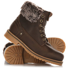 Ботинки зимние женские Wrangler Creek Alaska Dark Brown