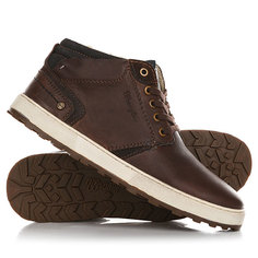 Кеды кроссовки зимние Wrangler Bruce Desert Dark Brown