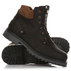 Ботинки зимние Wrangler Yuma Fur Black/Dark Brown