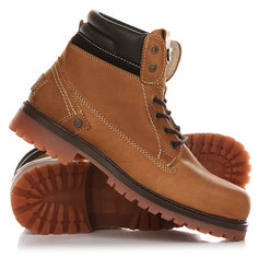 Ботинки зимние Wrangler Yuma Leather Fur Cognac